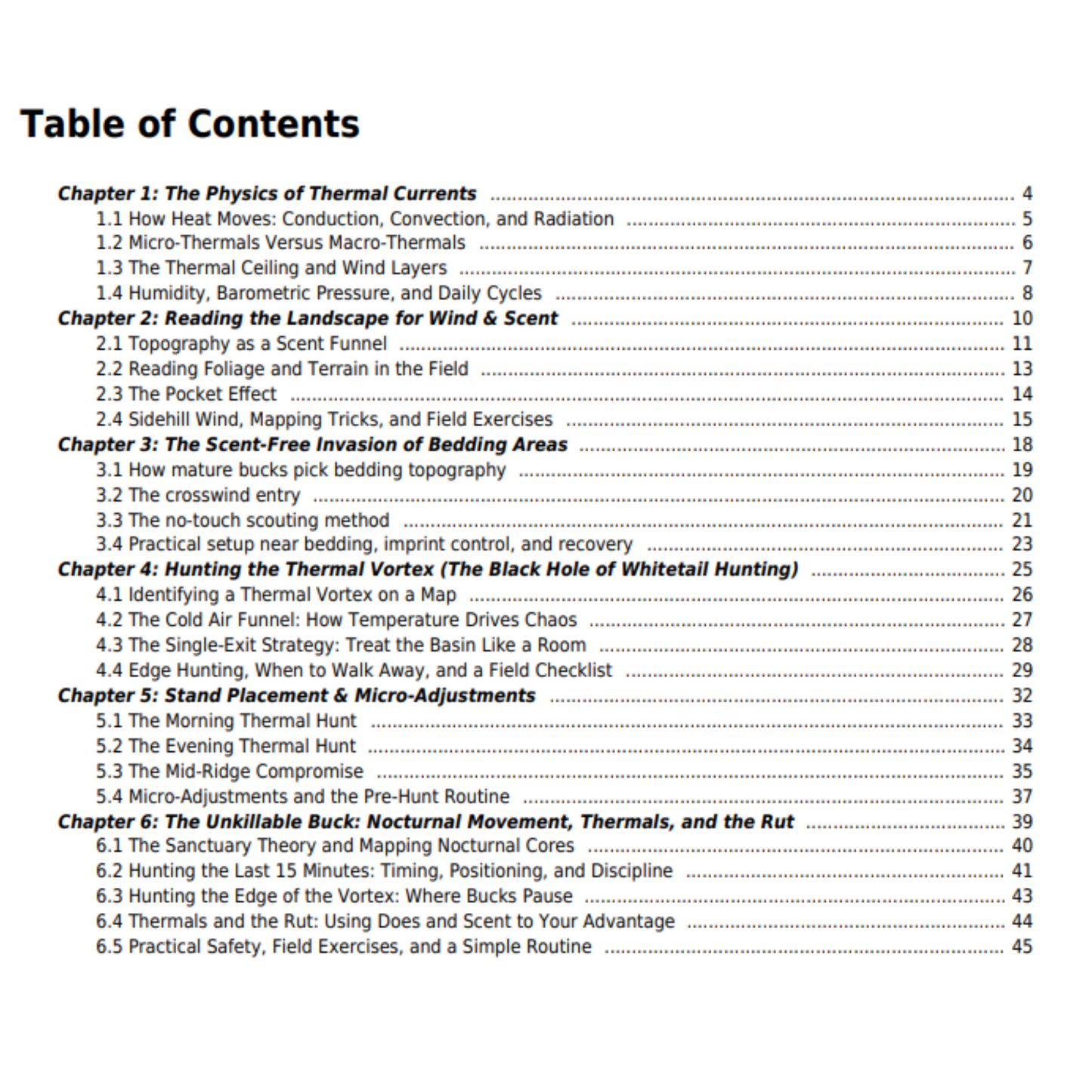 Wind & Thermals Decoded: Advanced Tactics for the Unkillable Buck (eBook)